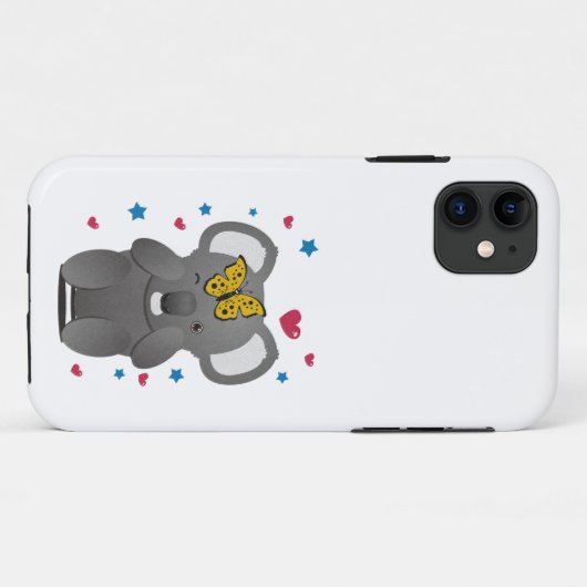 Coques Case-Mate iPhone Koala Et Papillon (Dos (Horizontal))