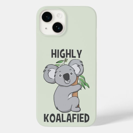 Coques Case-Mate iPhone Koala hautement Koalafied (Verso)
