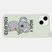 Coques Case-Mate iPhone Koala hautement Koalafied (Verso (horizontal))