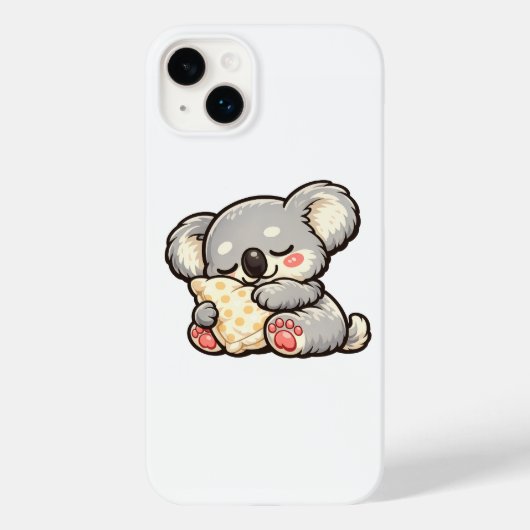 Coques Case-Mate iPhone Koala Mignon Endormi avec Oreiller (Verso)