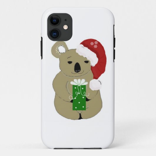 Coques Case-Mate iPhone Koala Noël Ours (Dos)
