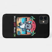 Coques Case-Mate iPhone Koala vibre sur la plage (Dos (Horizontal))