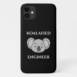Case-Mate iPhone Case Koalafied Engineer Cute Koala Funny Job Pun