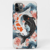 Coques Case-Mate iPhone Koi Fish Yin Yang Lotus Art (Dos)