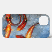Coques Case-Mate iPhone Koi gracieux I (Verso (horizontal))