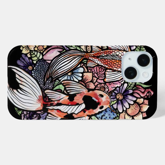 Coques Case-Mate iPhone Koi Pond (Verso (horizontal))