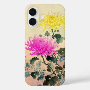 Coques iPhone 16 Koitsu Tsuchiya Chrysanthemum japonais fleurs art