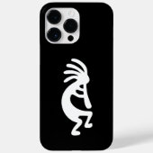 Coques Case-Mate iPhone Kokopelli noir et blanc (Verso)