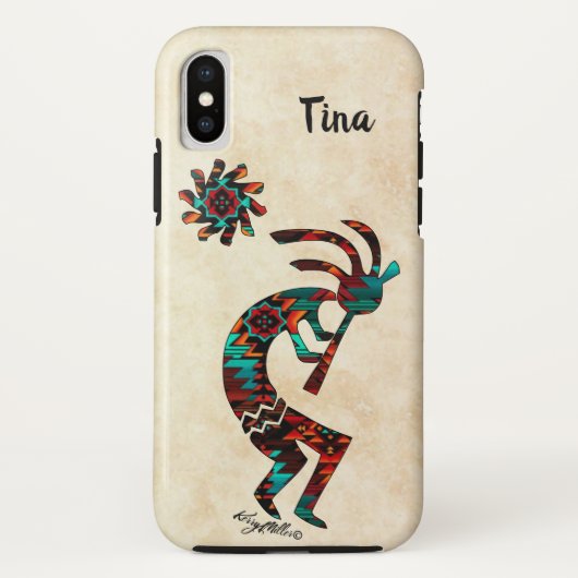 Coques Case-Mate iPhone Kokopelli Sud-Ouest (Dos)