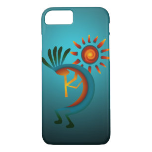Case-Mate iPhone Case Kokopelli Sun Sud-Ouest Turquoise