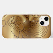 Coques Case-Mate iPhone Kokopelli Swirls, Mesa et Cactus (Verso (horizontal))
