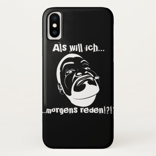 Coques Case-Mate iPhone Koksmann am Morgen (Dos)