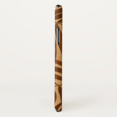 Coques Case-Mate iPhone Kona Palms Hawaii Leaf Faux Wood (Dos/Droite)