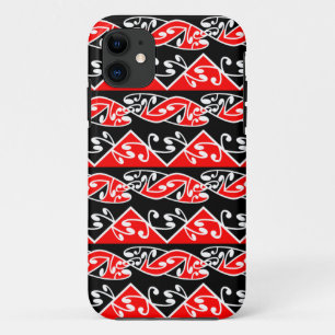 Etui iPhone Case-Mate Kowhaiwhai traditionnel Maori Koru Motif