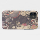 Coques Case-Mate iPhone Krampus & Prêtre Enlèvement d'enfants (Dos (Horizontal))