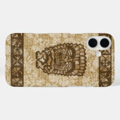 Coques Case-Mate iPhone Ku-Tiki Hawaiian Tapa Hibiscus Tropical (Verso (horizontal))