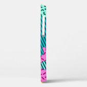 Coques Case-Mate iPhone La bannière aux puzzles géométriques, Memphis back (Verso / Gauche)