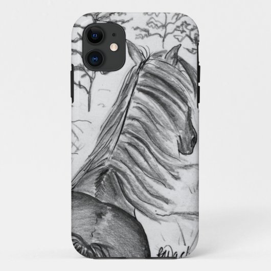 Coques Case-Mate iPhone La beauté des chevaux No.1 (Dos)