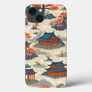 La beauté des palais coréens iPhone 13 coques