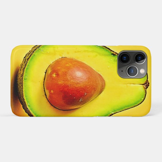 Coques Case-Mate iPhone La beauté d'une conception d'Avocado saine (Dos (Horizontal))