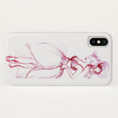 COQUES Case-Mate iPhone LA BEAUTÉ EN ROBE ROSE (Dos (Horizontal))