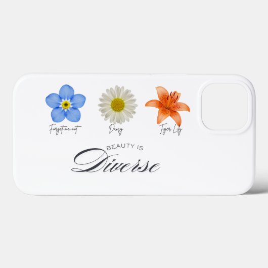 Coques Case-Mate iPhone La beauté est diversifiée (Verso (horizontal))