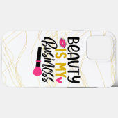 Coques Case-Mate iPhone La beauté est mon affaire (Verso (horizontal))