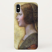 Coques Case-Mate iPhone La Belle Princesse, Léonard de Vinci (Dos)