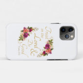 Coques Case-Mate iPhone La Bible chrétienne Verse : Faire confiance au Sei (Dos (Horizontal))