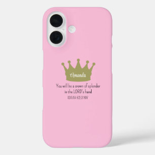 Coques iPhone 16 La Bible de la Couronne contre la foi chrétienne L