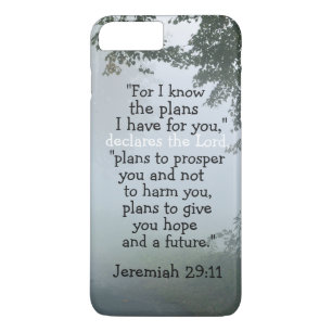 Case-Mate iPhone Case La Bible Verse Jérémie 29:11 Je connais les plans 