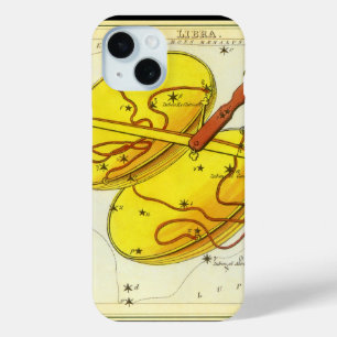 Coque Pour iPhone 15 La bibliothèque met à l'échelle la constellation V