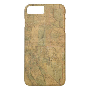 Etui iPhone Case-Mate La carte de Bancroft des états Pacifiques