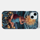 Coques Case-Mate iPhone La carte Sun Tarot (Verso (horizontal))