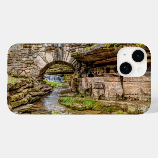 Coques Case-Mate iPhone La cascade d'Ozarks sous le pont (Verso (horizontal))