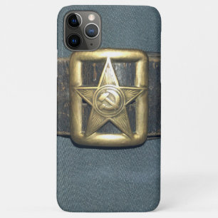 Coque iPhone 11 Pro Max La CEINTURE de l'OFFICIER de l'armée rouge du RSF