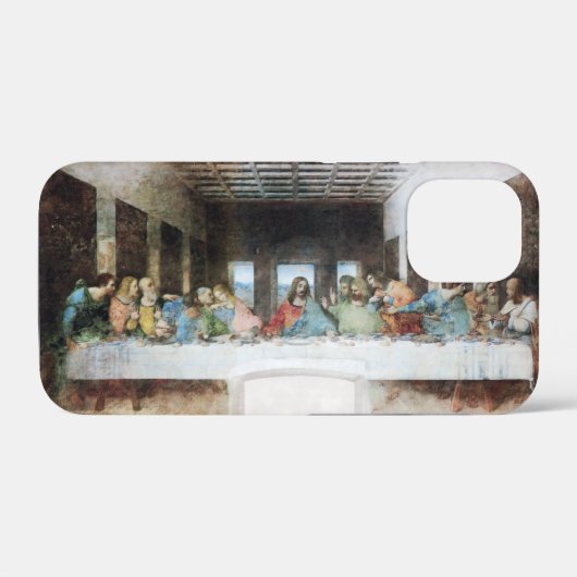 Coques Case-Mate iPhone La Cène de Léonard de Vinci (Verso (horizontal))