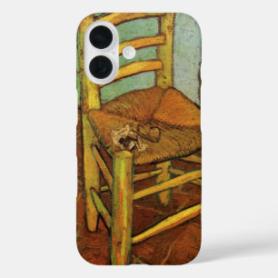 Coques iPhone 16 La chaise de Vincent avec son pipe par Vincent van