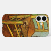 Coques Case-Mate iPhone La chaise de Vincent avec son pipe par Vincent van (Verso (horizontal))