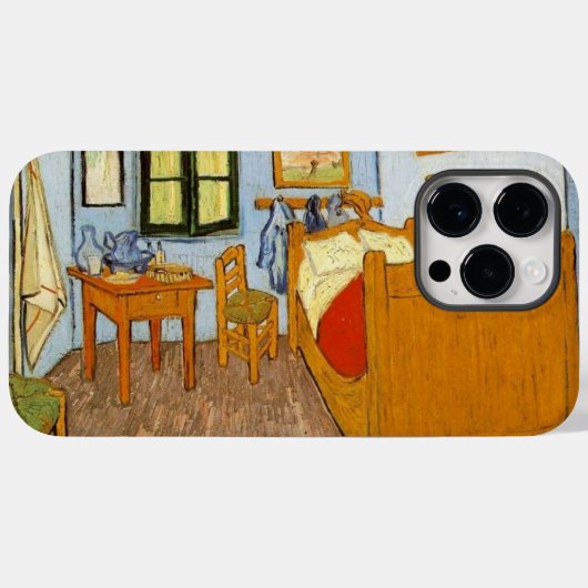 Coques Case-Mate iPhone La chambre de Van Gogh (Verso (horizontal))