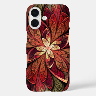 Coques iPhone 16 La Chanteuse Rouge Motif Abstrait