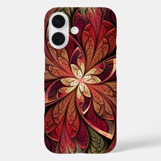 Coques Case-Mate iPhone La Chanteuse Rouge Motif Abstrait (Verso)