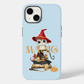 Coques Case-Mate iPhone La Chouette magique Chouette Automne Halloween Thè (Verso)