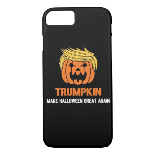 Coques Case-Mate iPhone La citrouille rend l'Halloween grand à nouveau cla (Dos)