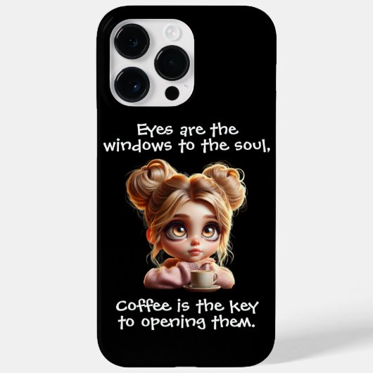 Coques Case-Mate iPhone La Clé Est Le Café (Verso)