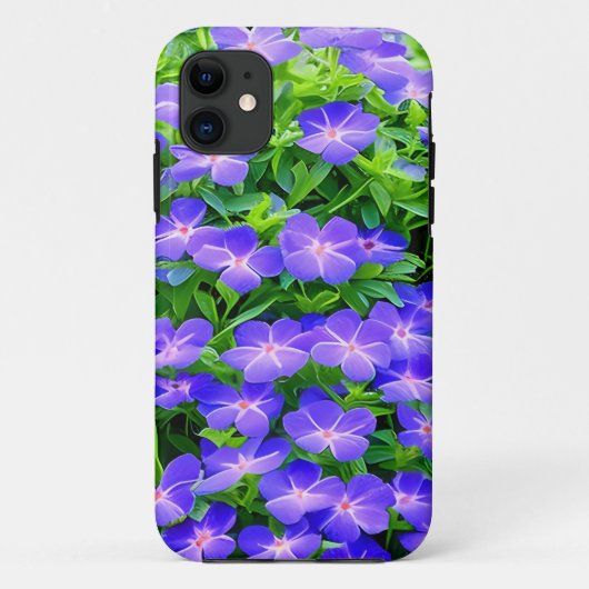Coques Case-Mate iPhone La clématite de Drummond - une jolie petite fleur  (Dos)