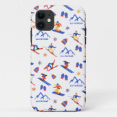 Coques Case-Mate iPhone La Clusaz France Motif de snowboard (Dos)