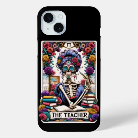 Coques Case-Mate iPhone La Collection de Cartes de Tarot de l'Enseignant (Verso)