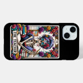 Coques Case-Mate iPhone La Collection de Cartes de Tarot de l'Enseignant (Verso (horizontal))