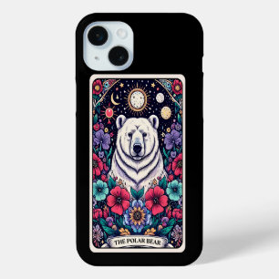 Coque iPhone 15 Mini La collection de tarot de l'Esprit Ours Polaire